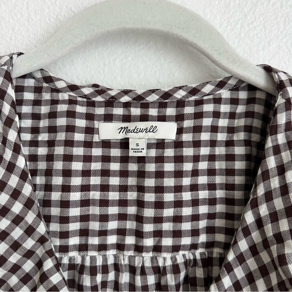Madewell Ruffled Pintuck Top - Picture 3 of 10